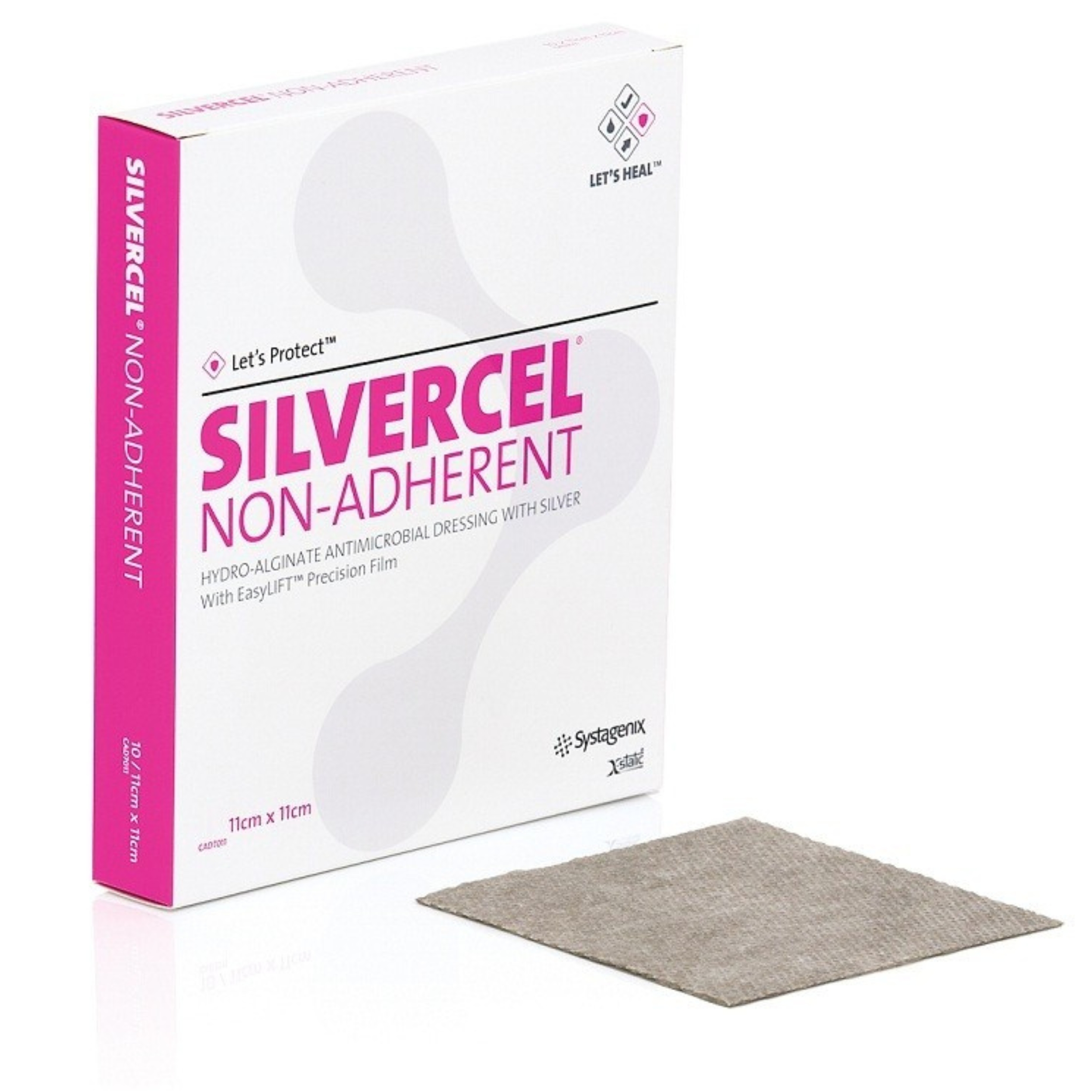 SILVERCEL 11 x 11 - PENSO NAO ADERENTE C/PRATA (Cx: 10UNI)