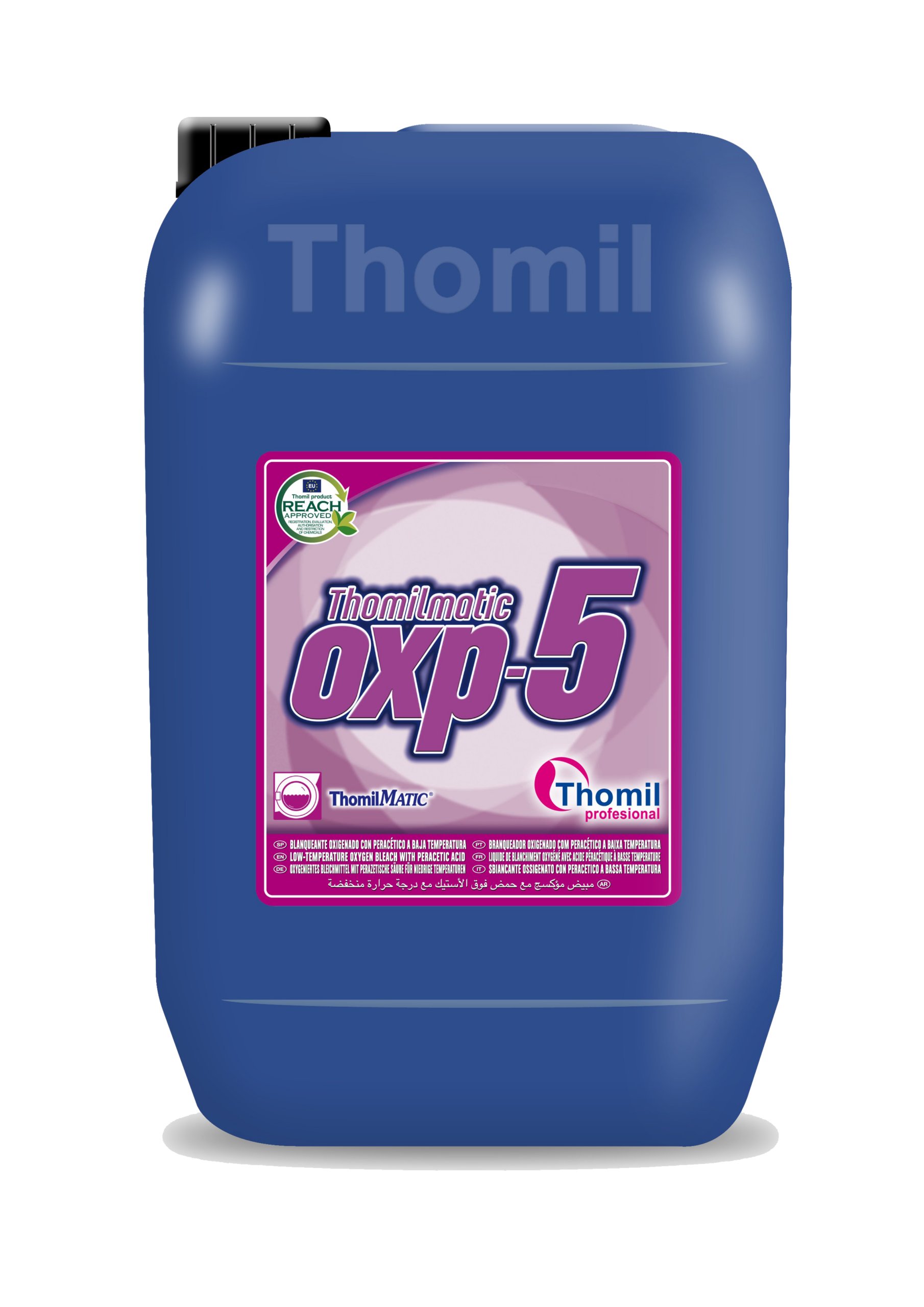 THOMILMATIC OXP-5 - 22KG - BRANQUEADOR OXIGENADO COM PERACÉTICO A BAIXA TEMPERATURA